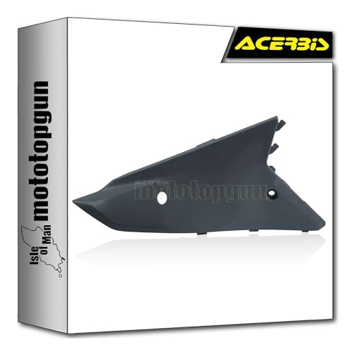 Side panels Acerbis 0024305.072 gris metal de haute résistance
