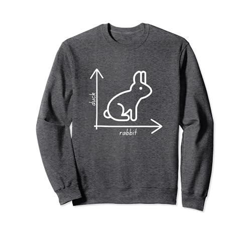 Duck Rabbit Funny Science Nerd Física Matemáticas Estudiante Geek Sudadera
