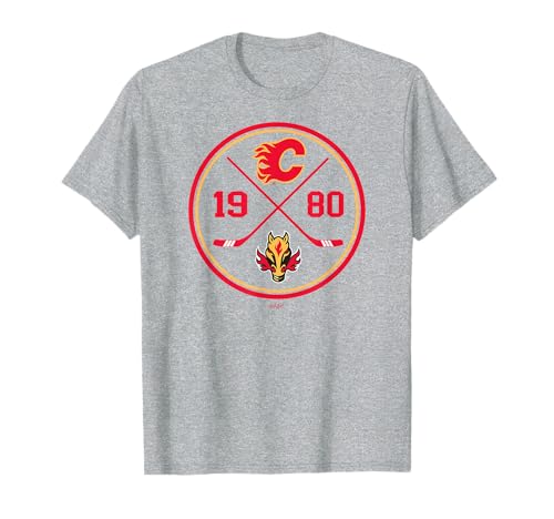 Calgary Flames Prize Gray Officially Licensed T-Shirt