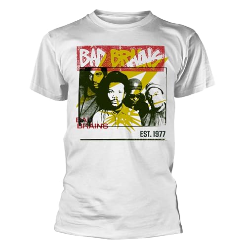 T-shirt Bad Brains Colour Bock en maille premium et coupe skate