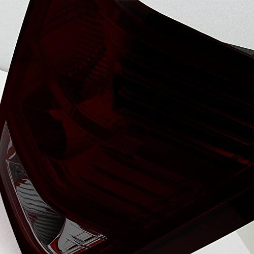 AKKON - For Jeep Grand Cherokee SUV Dark Red Tail Lights Repalcement Driver Left + Passenger Right Side Pair Set