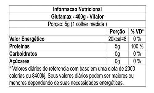 Glutamax Glutamina - 400g - Vitafor