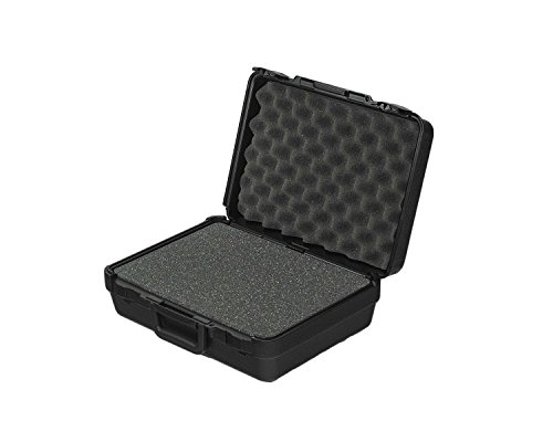 Pfc Plastic Carrying Case With Foam, Black, 15" X 11" X 5 1/2" - 150-110-055-5Sf #TOP2