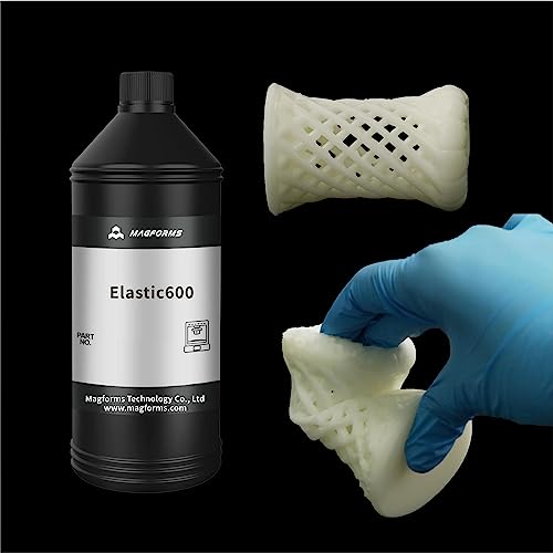 Image of 3IDEA Magforms Elastic600 Resin 1kg-Black for 3D Printer