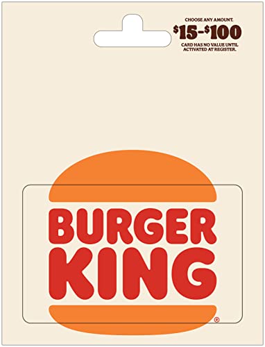 Image of Burger King Physical Gift Card