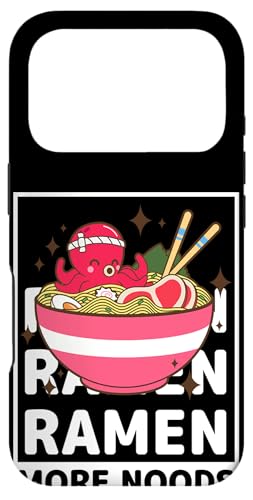 Kawaii Octopus Bowl Of Ramen Noodles More Noods �X�}�z�P�[�X iPhone 17 Pro �p