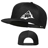 Tijeyi Trucker Dad Hats Cars Mountain Road Caps Snapback Hats for Men Flat Bill Black Mens Baseball Cap Brim Snap Back Backpack Outdoor Adults