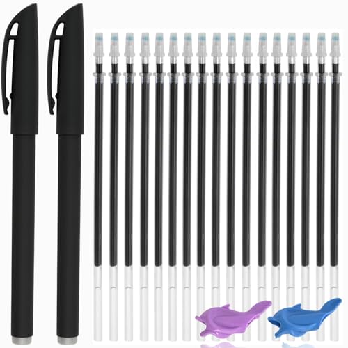 AALGO Magic Pens & Refills for Magic Copybooks,Grooved Kids Book Disappearing Ink Pen for Hand Writing Practice Books,Magic Grooved Writing Pens for Tracing Books Material for Kindergarten Kids