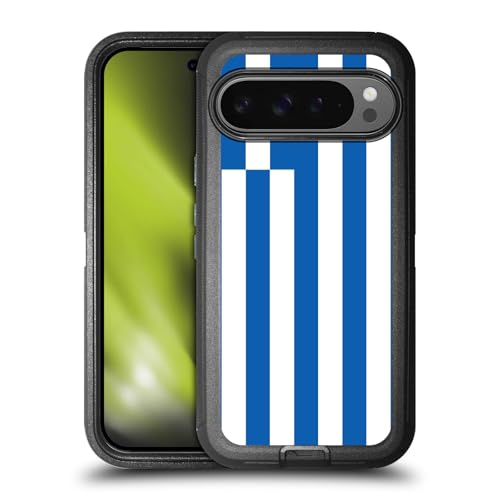 Coque Google Pixel 9 Pro XL Head Case Designs Football Grèce Antichoc