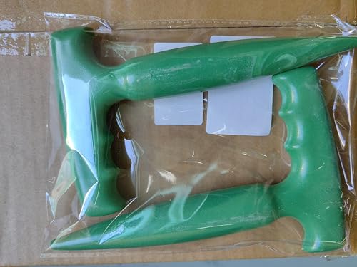 Milifox 2 Pcs Dibbler Gardening Tool with Measurements - 6.9 inch Plastic Bulb Planting Tools with Handle - Seed Dibber for Planting Bulbs,Digging,Gardening(Green) - Thumbnail 7