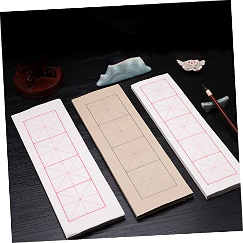 Gogogmee 100 Folhas Copiar Adesivos Papel De Caligrafia Papel De Arroz Para Caligrafia Escrita Papel