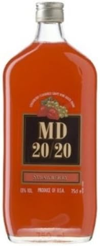 Md Strawberry Rose Flavoured Fortified Wine 75cl Bottle Case Of 12 Amazon Co Uk Grocery