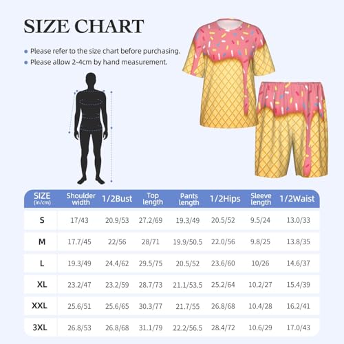 Pyjama 2 pièces homme léger pour nuits d'été fraîches