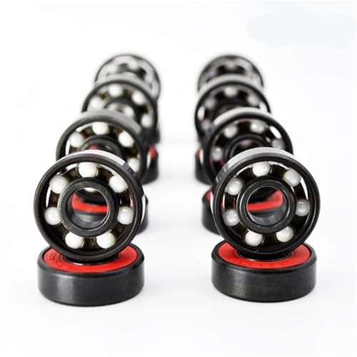 Roulements à billes 608 2RS céramique pour une vitesse fluide en skateboard longboard et roller