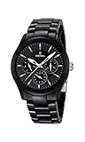 herrenuhr keramik saphirglas Datumsanzeige Festina Unisex Analog Quarz Uhr mit Keramik Armband F16639/2