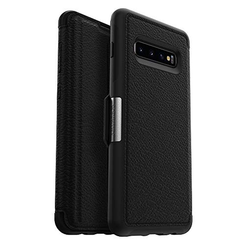 OtterBox Strada Series Case for Galaxy S10+ - Retail Packaging - Shadow (Black/Pewter)
