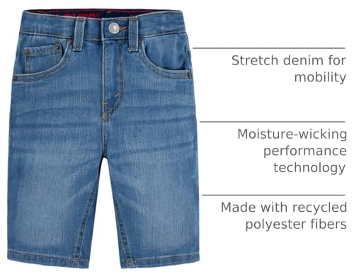 Image of Levi's Boys' Slim Fit Denim Shorts