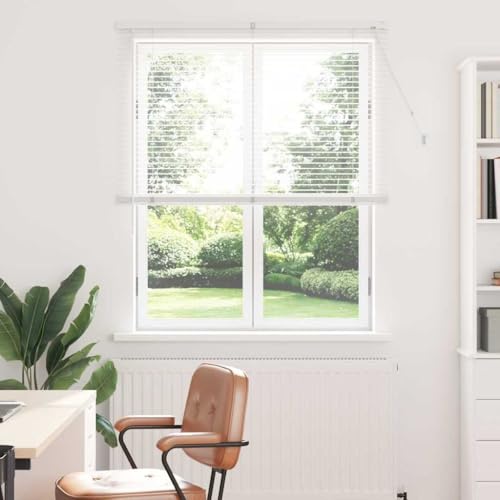 Store enrouleur intérieur blanc pour l'intimité de votre salon - 2