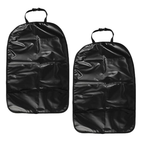JOINPAYA 2piezas Almohadilla Anti-patada para Asiento de Coche Protector y Lavable Alfombrilla para Coche Camión y Mascotas Previene Rayones y Suciedad el Asiento Trasero