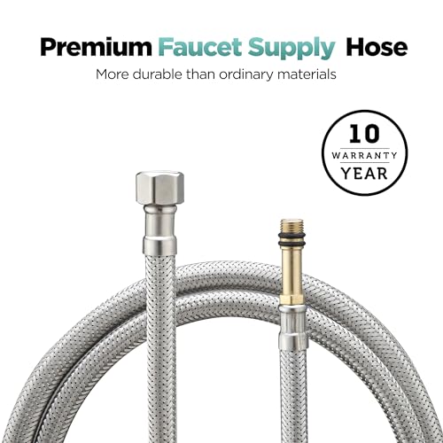 Connecteur robinet en acier inoxydable de qualité supérieure M10