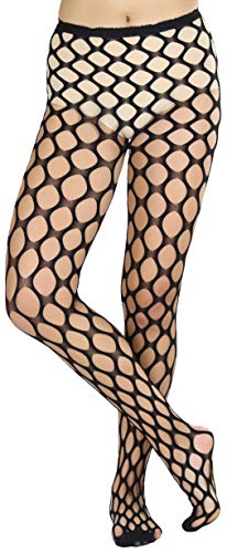 Image of ToBeInStyle Women's Large Mesh Fishnet Patterned Pantyhose Tights
