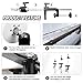 ZQIAN BEAUTY Scalable Wig Stand C Clamp Wig Head Stand Metal Mannequin Head Stand Holder Adjustable Height C-Clamp Table Stand Holder for Wig Doll Head