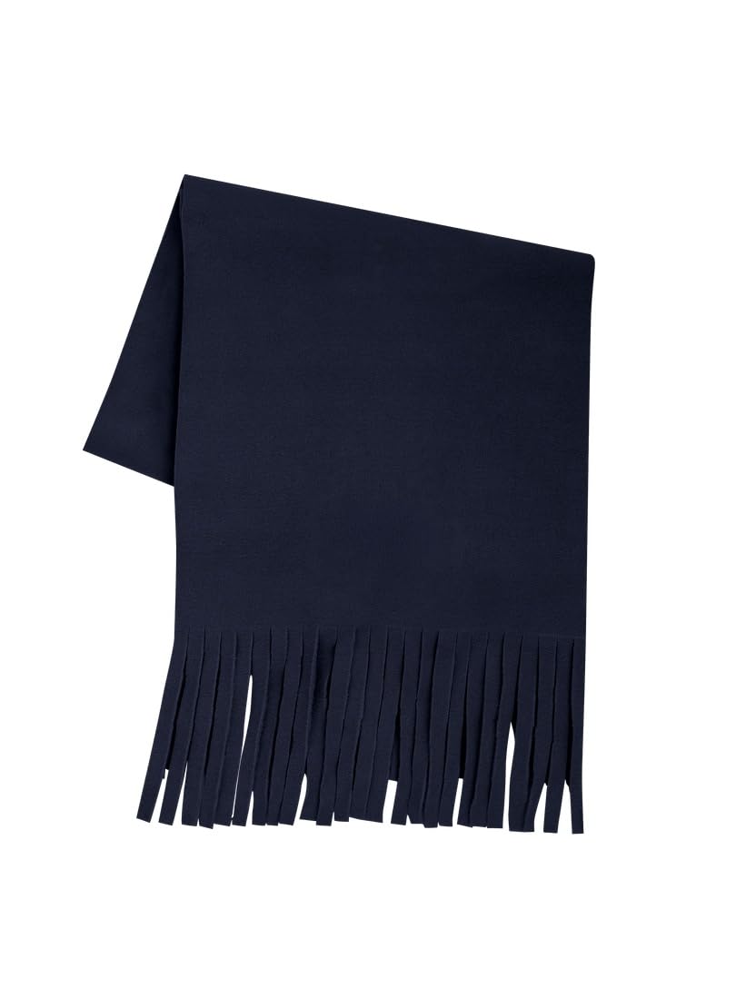 Bufanda Trigema Azul con diseño clásico y versátil para complementar tu estilo de invierno 5