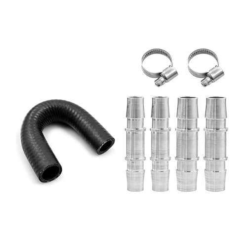 Ywdiml Car Engine Heater Core Bypass Kit OEM# 626-001 Vehicle Engine Heating Core Bypass Kit With 5/8 & 3/4 Hose Automotive Replacement Compatible with Most Common Heater Hoses