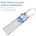 YANYUCB Bow Anchor Roller with pivoting Dual-Roller Stainless Steel 316 for 16.5 LB - 33 LB Anchor Pivoting Head Bow Rollers for Boats (Sloping Bottom)