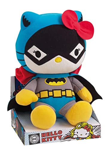 Hello Kitty Dc Comics Super Hero's Plush Soft Toy Set Complete Set #TOP2