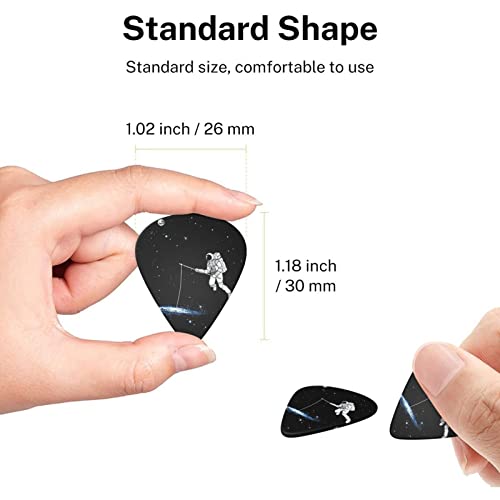 ASDTEHCY Lot de 6 médiators en celluloïd pour guitare astronaute Galaxy Trippy – Jauges fines, moyennes et lourdes pour… - Les Beatles, Paul McCartney, John Lennon, RIngo Starr, George Harrison ASDTEHCY Lot de 6 médiators en celluloïd pour guitare astronaute Galaxy Trippy - Jauges fines, moyennes et lourdes pour… – Image 8