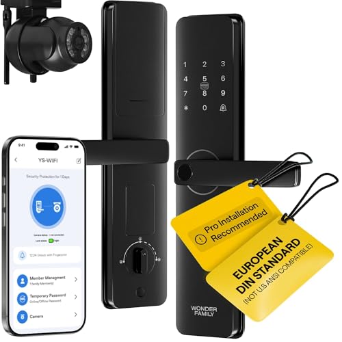 WiFi Smart Door Lock with Camera