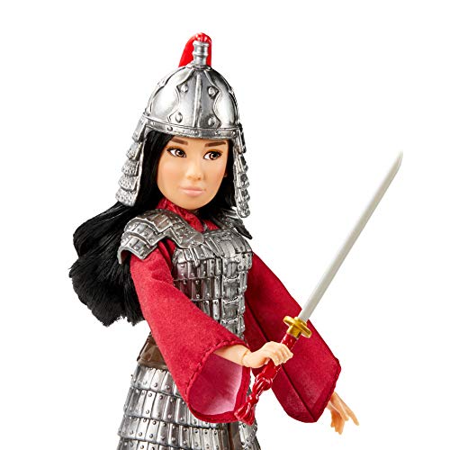 Disney Mulan And Xianniang Dolls With Helmet, Armor, And Sword, Inspired By Disney's Mulan Movie, Toy For Kids And Collectors #TOP2