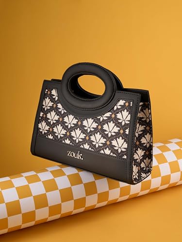 Image of ZOUK Zoe Sling Bag | Stylish Women's Crossbody Bags | Purse | Detachable Strap | Water-Resistant | Trendy Girls Side Bag | Compact & Chic