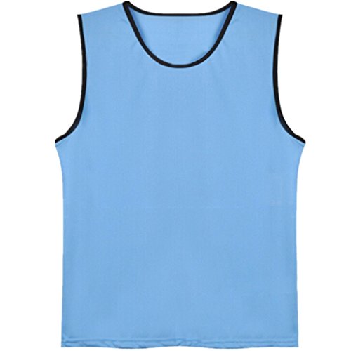 DreamHigh DH Soccer Sports Team Practice Pinnies Training Mesh Vests Youth -12 pcs Pack2