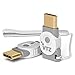 Volutz Micro-USB to USB-C Adapter -[2-Pack] Fast Charge and Convert Data via OTG Micro Female to Type-C Male for MacBook Pro, Samsung Galaxy S9 S8 Note 8, LG V30, 2XL & More USB-C Devices Ghost-White