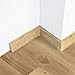 Produktbild [DQ-PP] 10 Meter Sockelleisten 55mm PVC Eiche Antik Laminatleisten Fussleisten aus Kunststoff PVC Laminat Dekore Fußleisten