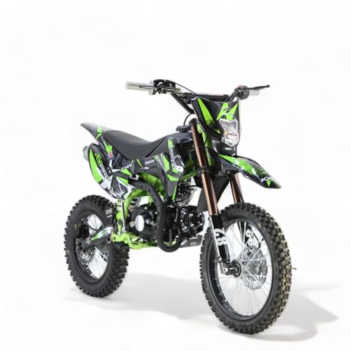 KXD 609 125ccm 17/14' 4T Kick- Knopfdruckstarter Hurricane Dirtbike CrossBike Enduro pocket Pitbike PocketBike Motocross Motorrad Motorbike Motorsport Pit Pocket Vollcross Enduro