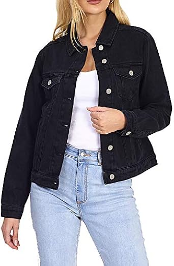 Bleach WASH Denim Jacket Boyfriend 