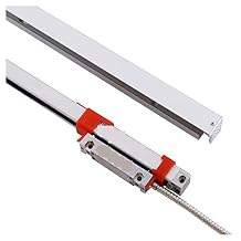 High Accuracy Linear Scale Encoder KA-200 0.001mm Slim Linear Glass Scale KA200 30mm-360mm Travel 1um Optical Encoder Grating Ruler Snsor for Grinder Lathe for Lathe Machine Milling Machine DRO Tools