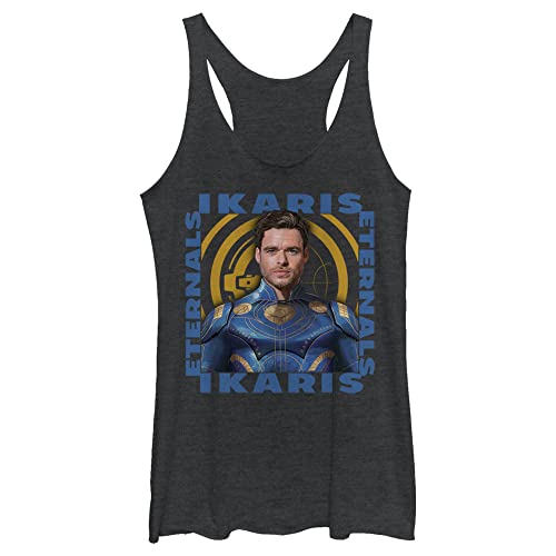 Débardeur Marvel Eternals IKARIS pour junior en maille tri-blend respirante noir chiné taille L