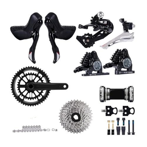 �����V�t�^�[ 2x12 �G���p�C�A�v���L�b�g���H�`���O���[�v�Z�b�g�ƃf�B���C���[�N�����N�Z�b�g�J�Z�b�g���]�ԗp(HRD Kit 4,170MM CRANK_46-30T CHAINRING)