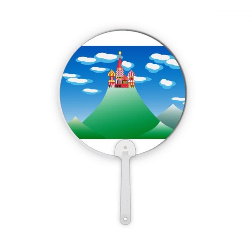 Château de nuage français rond en plastique pour embellir votre bureau de nuit