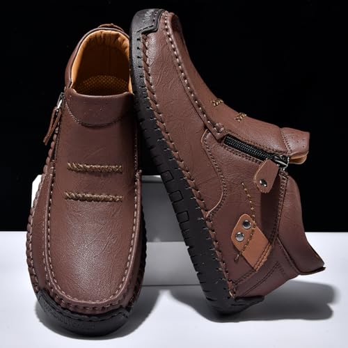 Image of Coramtty Mens Classic Loafers Moccasins Walking Outdoor Walking Shoes