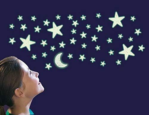 The Original Glowstars Company B8630 Glow Glitter Stars, Clear, 225 x 162 mm - Image 4