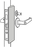 Don-Jo LP-2878 SL Silver Coated Latch Guard
