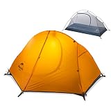 Naturehike テント 一人用 ソロキャンプ アウトドア キャンプ バイクツーリング 二重層テント 設営簡単 コンパクト PU3000+ 軽量 登山 公園 海 防災 4シーズン グランドシート付