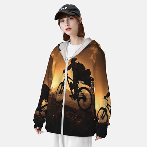 Chaqueta liviana con protección solar UPF 50+ para ciclismo miniatura 5