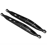 BQLZR RC1:10 Black AX31008BL Aluminium Rear Lower Chassis Linkage Link Upgrade Parts