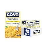 Goya Foods Yellow Rice Mix, 7 Ounce (Pack of 12)